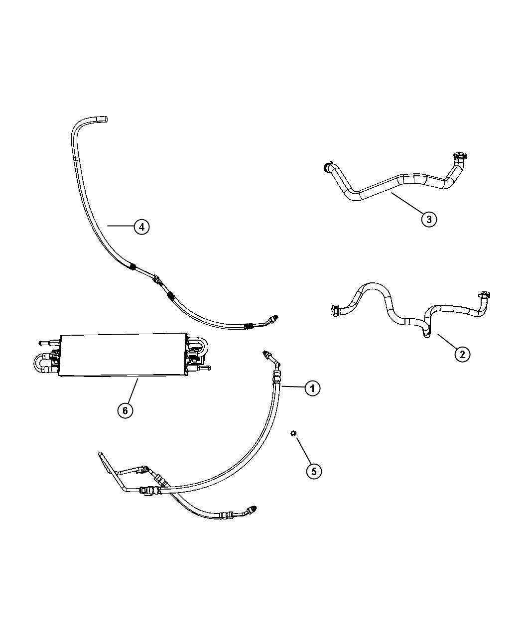 Dodge Challenger Hose Power Steering Return Aa Myrtle Beach Sc