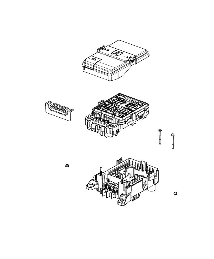 2004 Jeep Grand Cherokee Power Distribution Center Diagram R