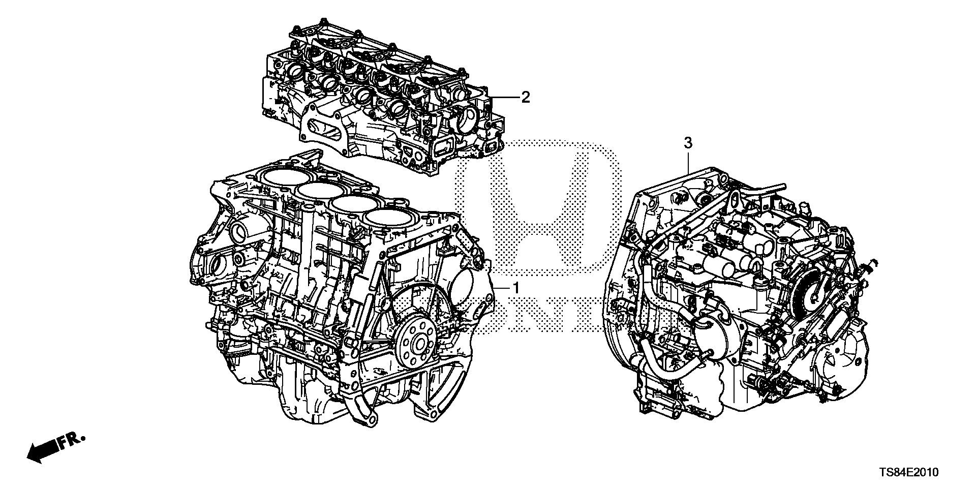 Honda Civic Coupe Atr Kit Engine Transmission Rz A Rm