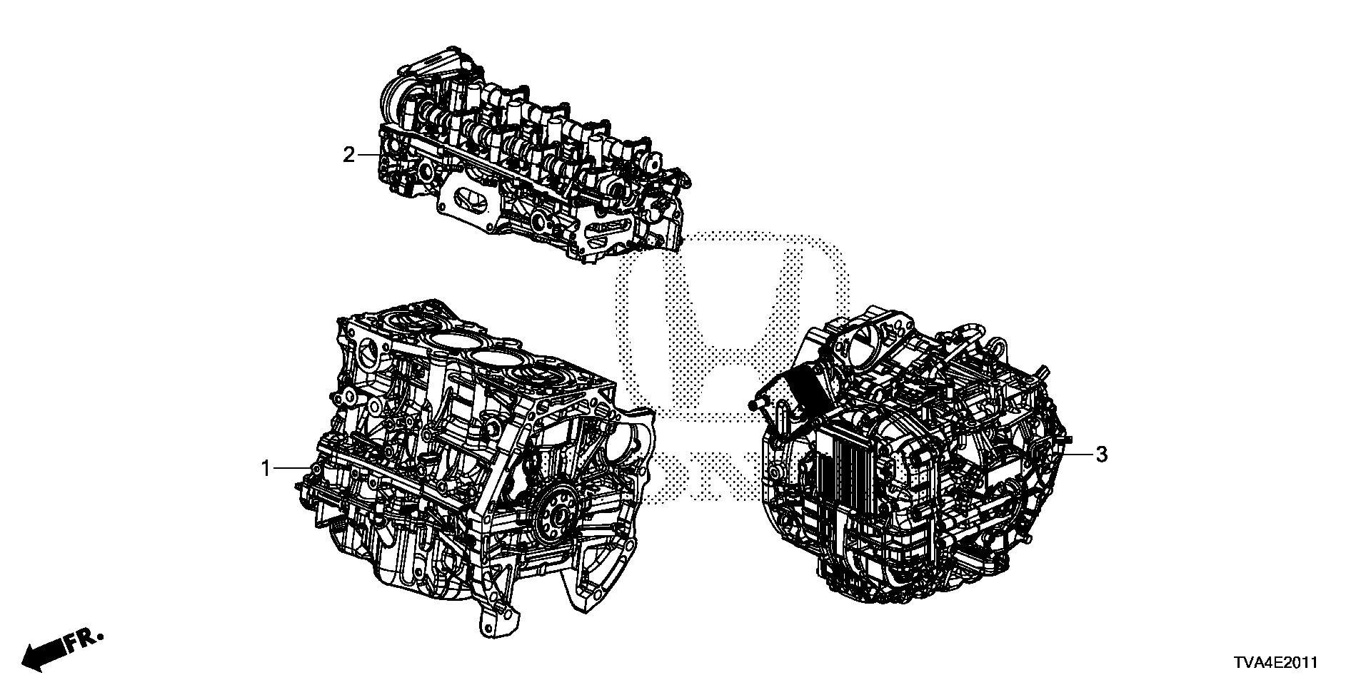 Honda Accord Atr Kit Engine B A Rm Honda Parts Center