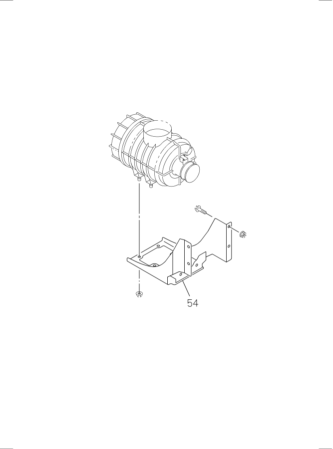 Isuzu Nqr Bracket Air Exhaust Vertical Reynolds