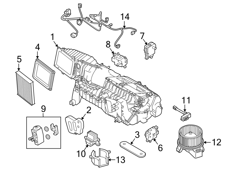 Mercury Montego Sensor Temperature Air Conditioning A C