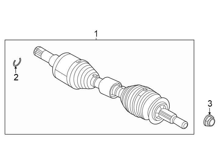 Ford Edge Cv Axle Assembly Nl Z K A Havre Ford Havre Mt