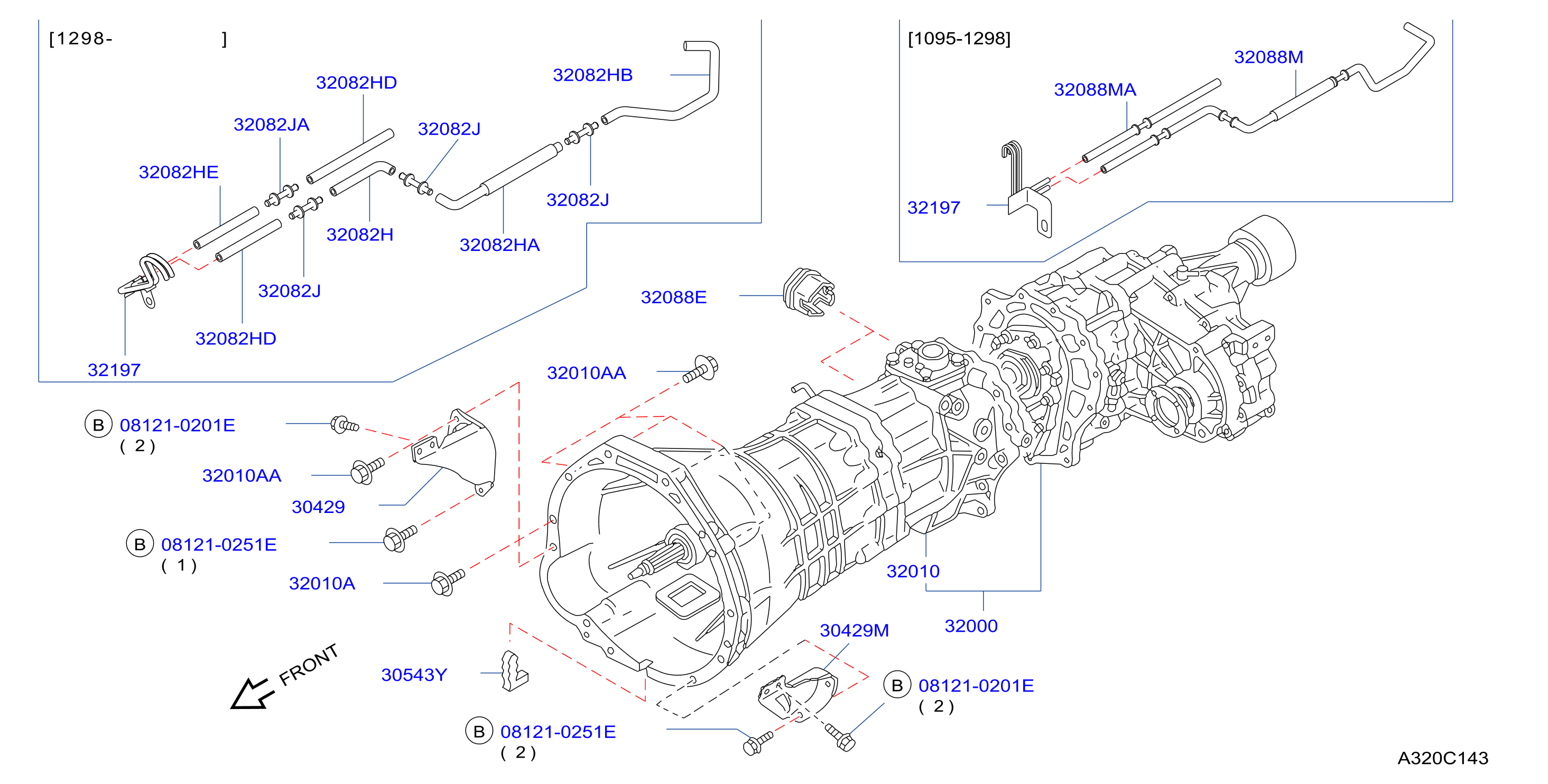 Ford F 250 Super Duty Hose Breather Service File H TRANSMISSION