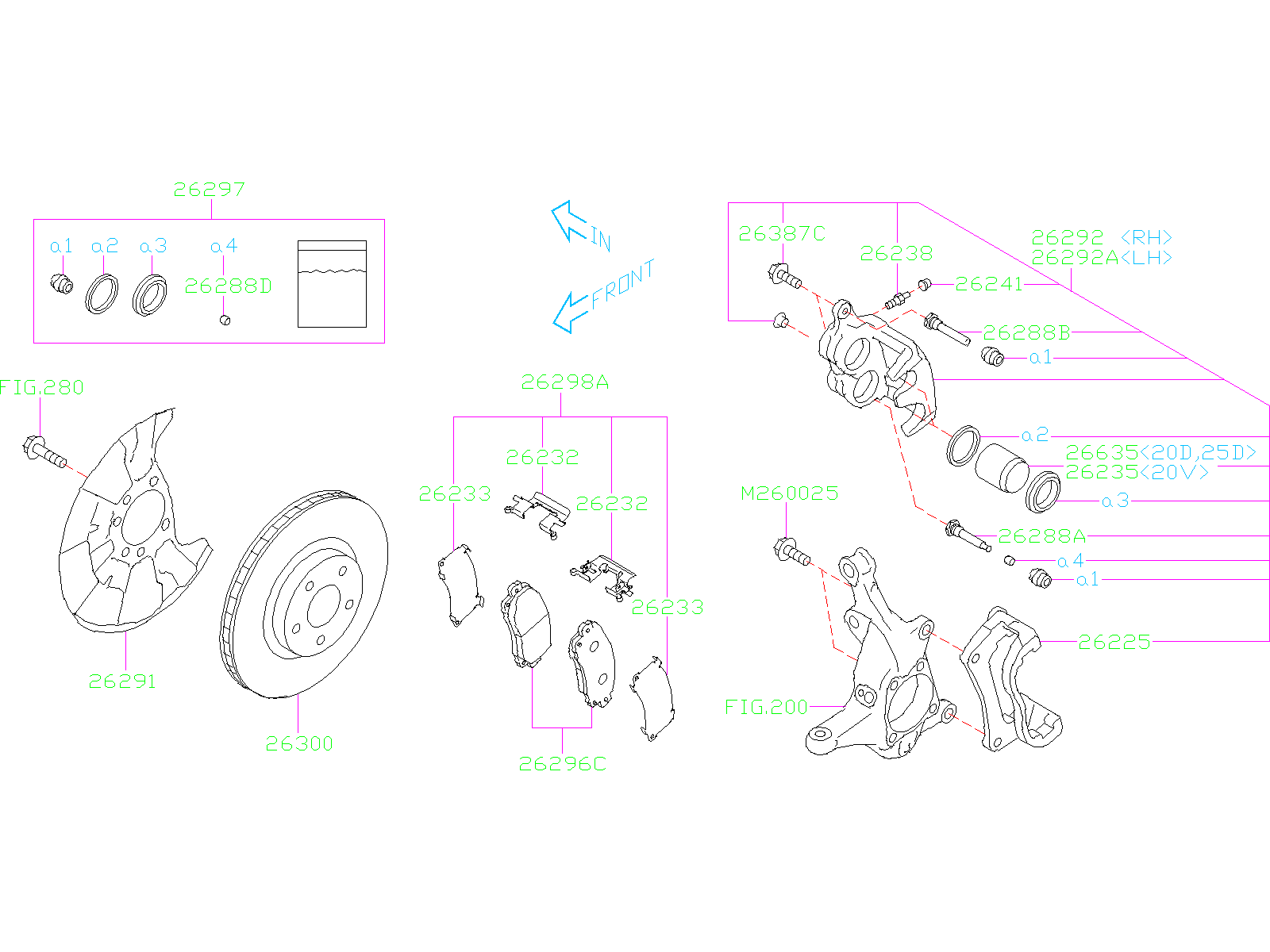 Fl Pad Kit Disk Brake Front Brakes Maintenance Pads