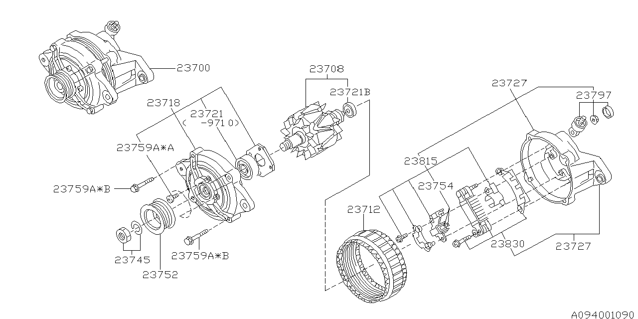 2025 Subaru Legacy Alternator Battery Maintenance Replaced