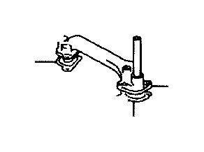 Lexus Gx Engine Coolant Bypass Pipe Rear Trace