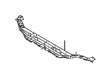 Lexus Gx Radiator Support Tie Bar Upper Body