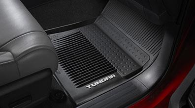 Toyota Tundra All Weather Floor Liners Black Edition All