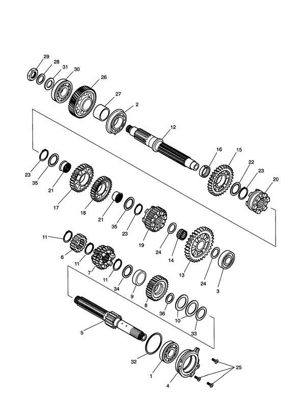 Triumph Rocket Iii Classic Roadster Shaft Output Transmission