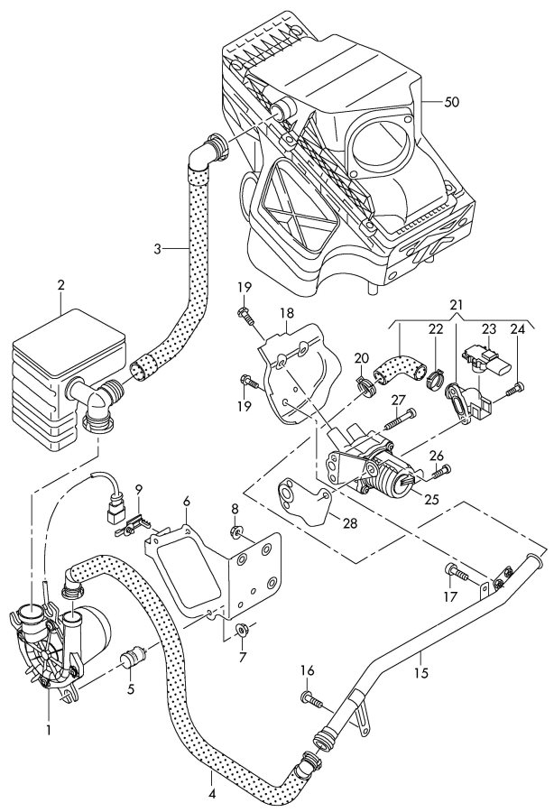 Audi Q5 Secondary Air Pump 2 0ltr