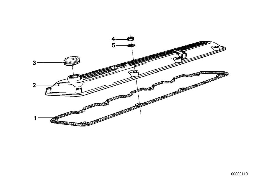 Diagram Cylinder head cover for your 2018 BMW X2   