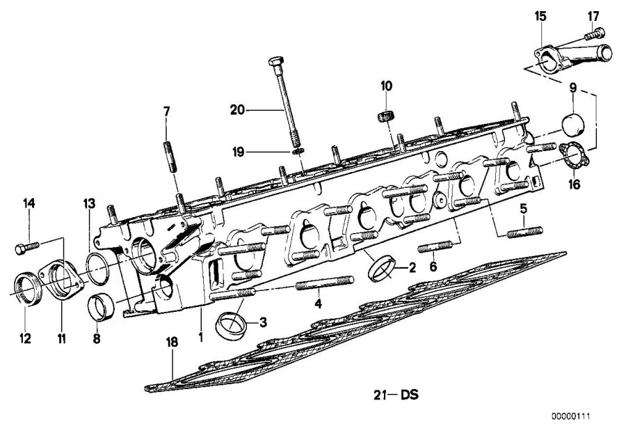 Diagram Cylinder Head for your 2015 BMW M6   