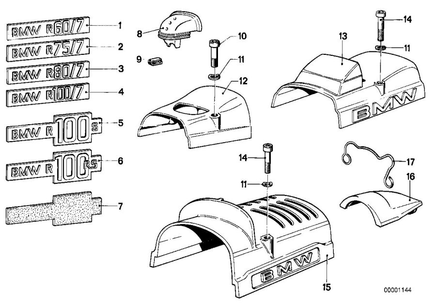 Diagram Cover for your 2011 BMW K1600GTL   