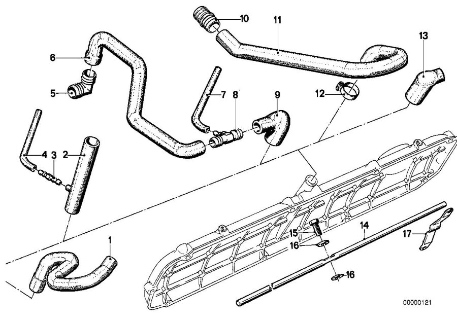 Diagram Crankcase-ventilation for your 2017 BMW M4 GTS   