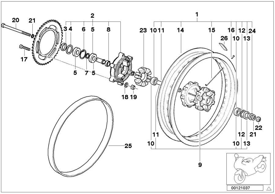 24Spoke wheel, rearhttps://images.simplepart.com/images/parts/BMW/fullsize/121037.jpg