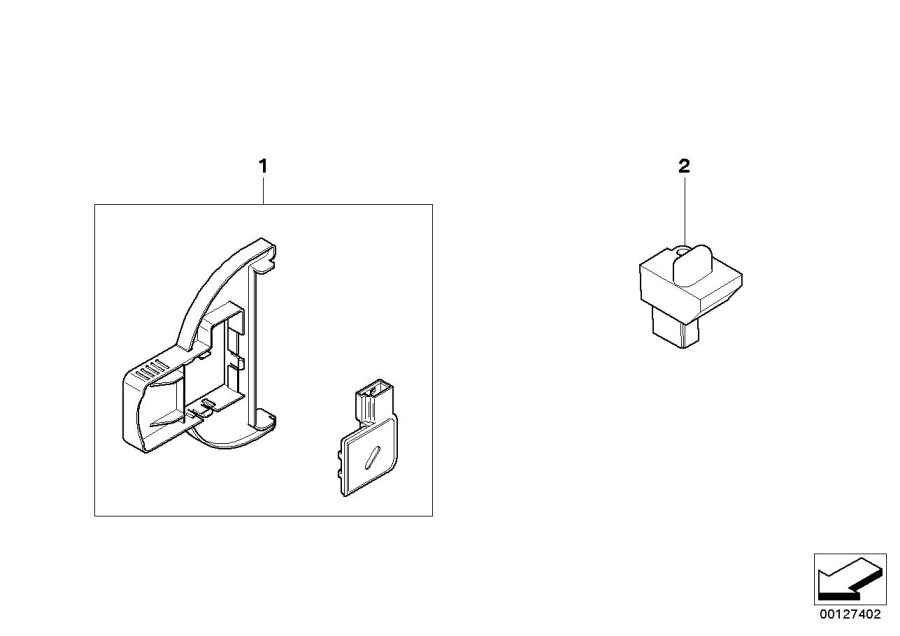 Diagram Condensation sensor / Solar sensor for your BMW