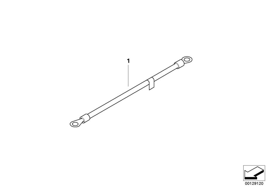 Diagram Ground cable for your 2006 BMW 330Ci Coupe  