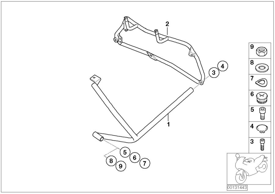 05Protective bar, rear, 3-piecehttps://images.simplepart.com/images/parts/BMW/fullsize/131443.jpg