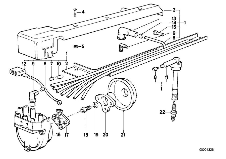 Diagram Ignition WIRING/SPARKPLUG for your 2016 BMW i3  60Ah 