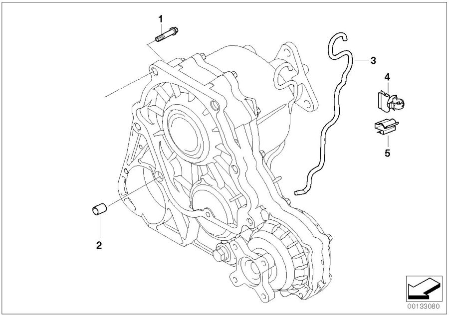 Diagram Gearbox mounting parts for your 2018 BMW M240i Coupe  