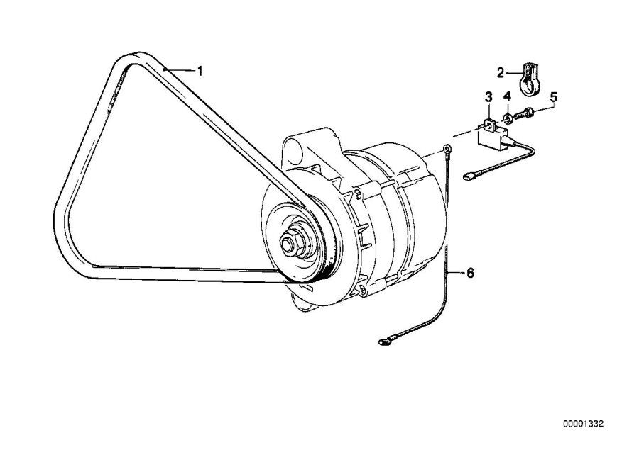 Diagram Fan belt for your 2004 BMW M3 Coupe  