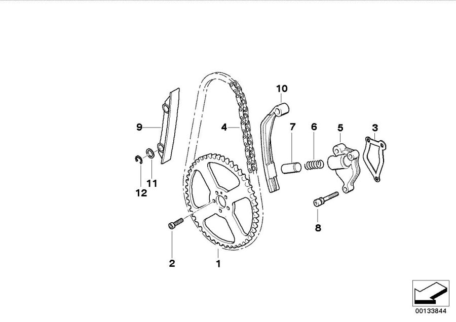 11TIMING CHAIN/CHAIN TENSIONER/SLIDE RAILhttps://images.simplepart.com/images/parts/BMW/fullsize/133844.jpg