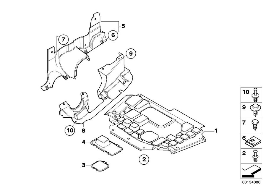 Full size assembly image of Underfloor coating (1/1)
