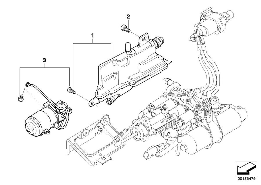 Diagram GS6S53BZ(SMG) Expansion tank / Pump for your BMW