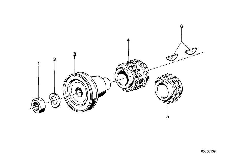 Diagram Fan belt drive-v belt pulley for your 2018 BMW M6   