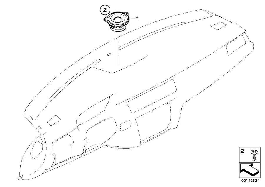 Diagram One part Top-Hifi/Harman Kardon I-panel for your BMW