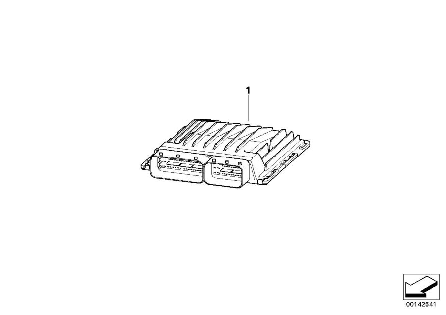 Diagram Basic cotrol unit dme / MSS65 for your BMW