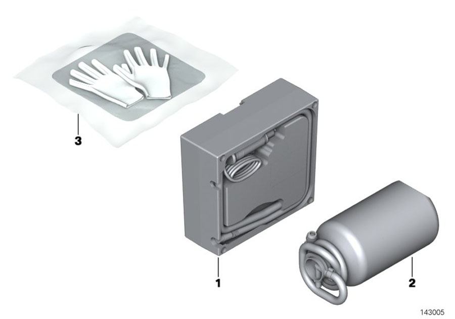 Diagram M-mobility system for your BMW