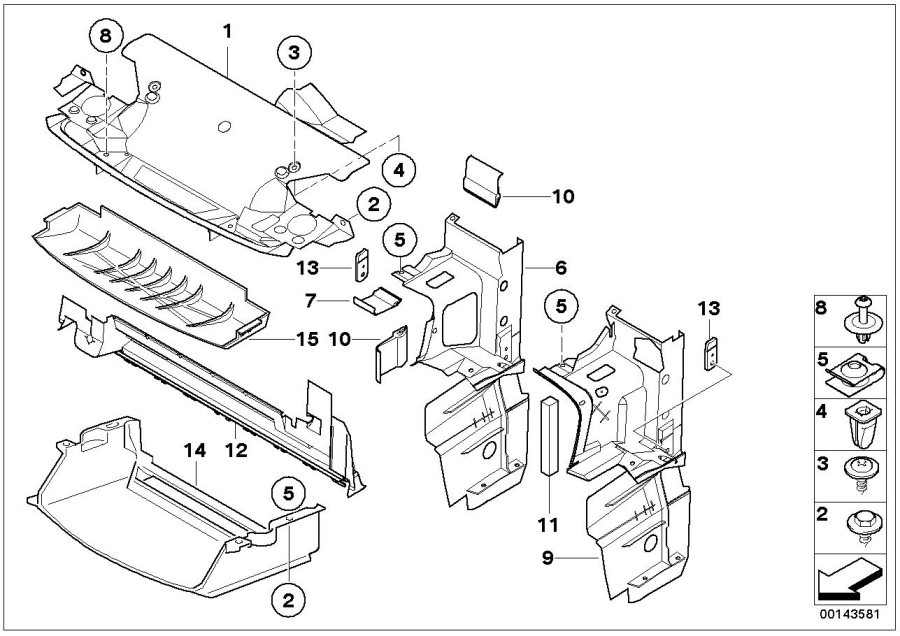 Diagram Air duct for your BMW