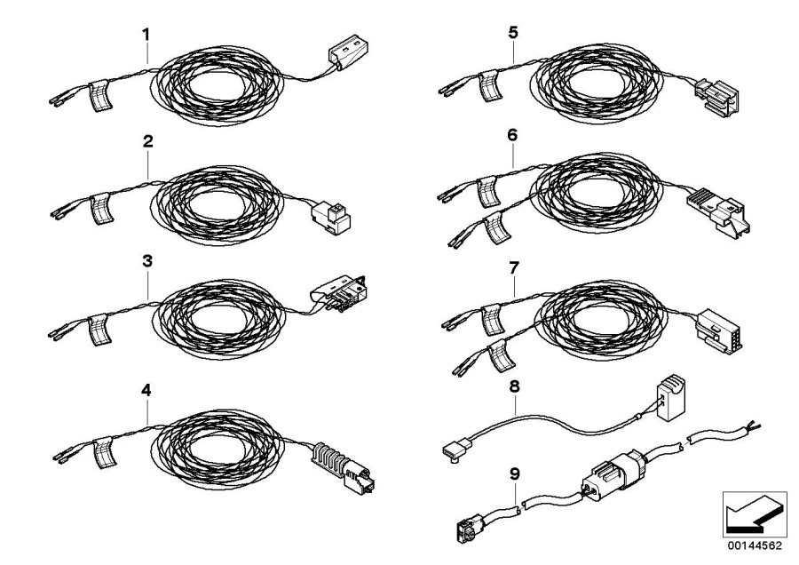 Diagram Repair cable, airbag for your 2023 BMW X3  30eX 