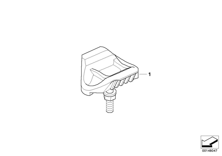 Diagram Tyre holder for your 2007 BMW HP2 Enduro   