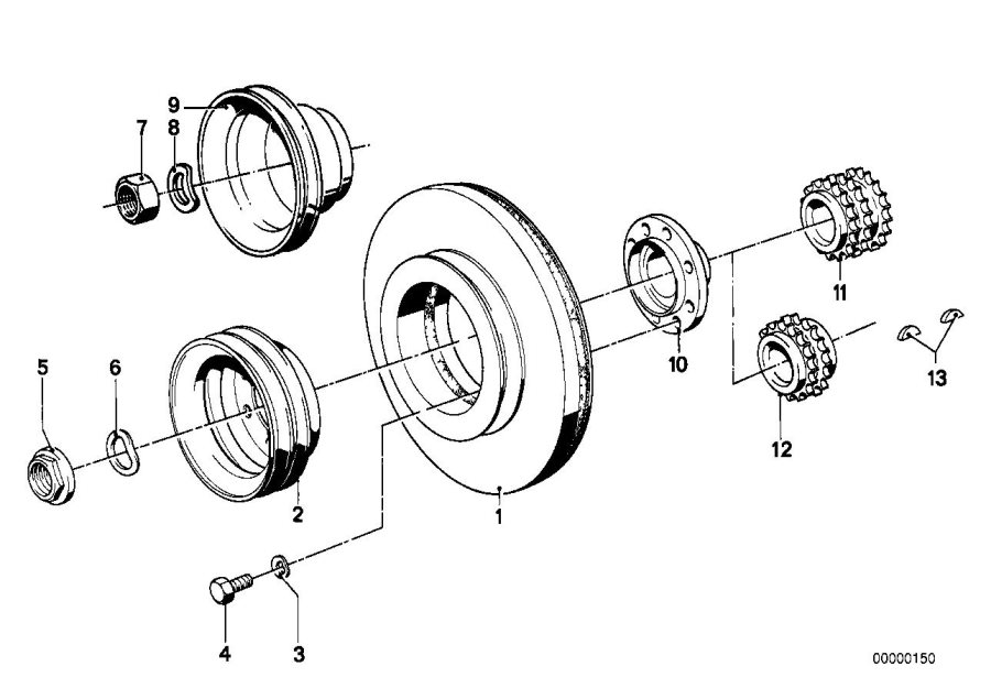 Diagram Fan belt drive-v belt pulley for your 2007 BMW 535xi   