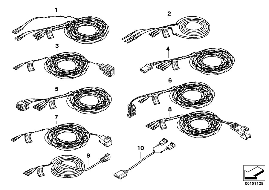 Diagram Repair cable, airbag for your BMW