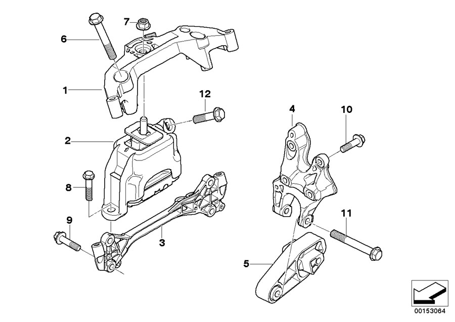 Diagram Engine Suspension for your MINI