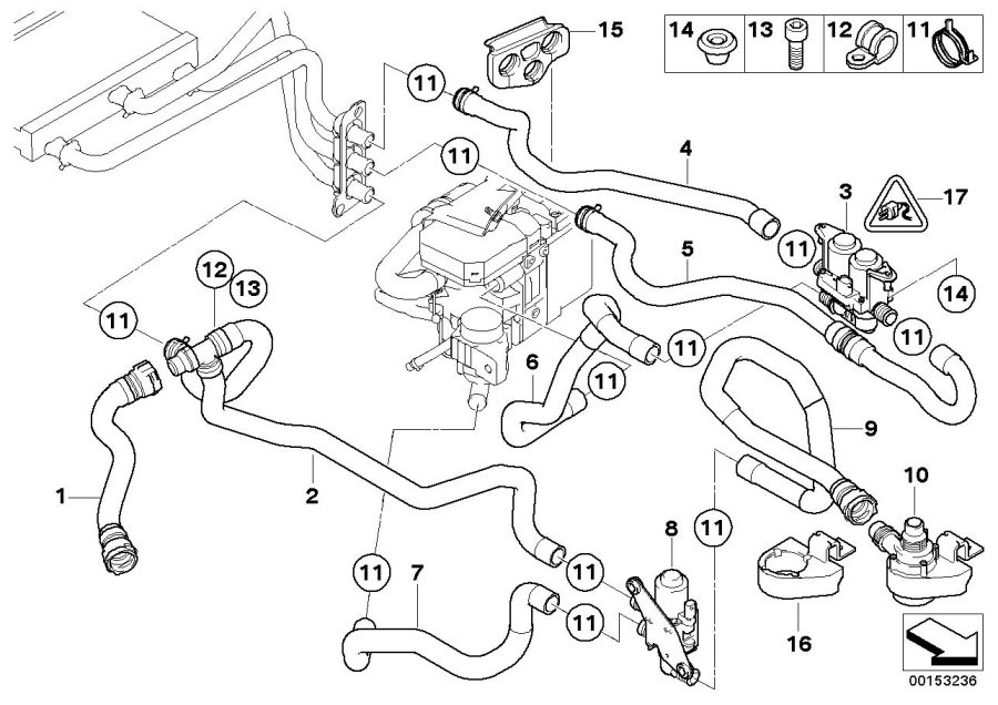 Diagram Independ.heating water valves IHKA High for your 2017 BMW M4 GTS   