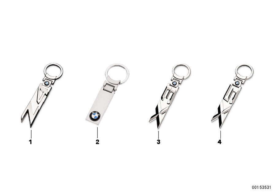 Diagram KEY-CHAIN for your 2008 BMW 528i   