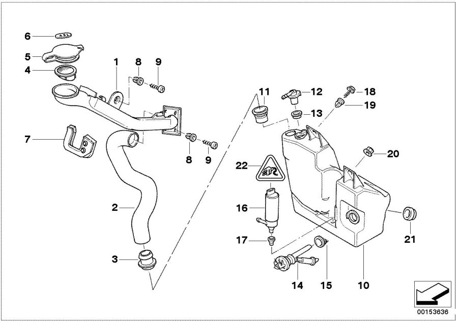 Le diagramme CARTER DE LAVE-GLACE pour votre BMW