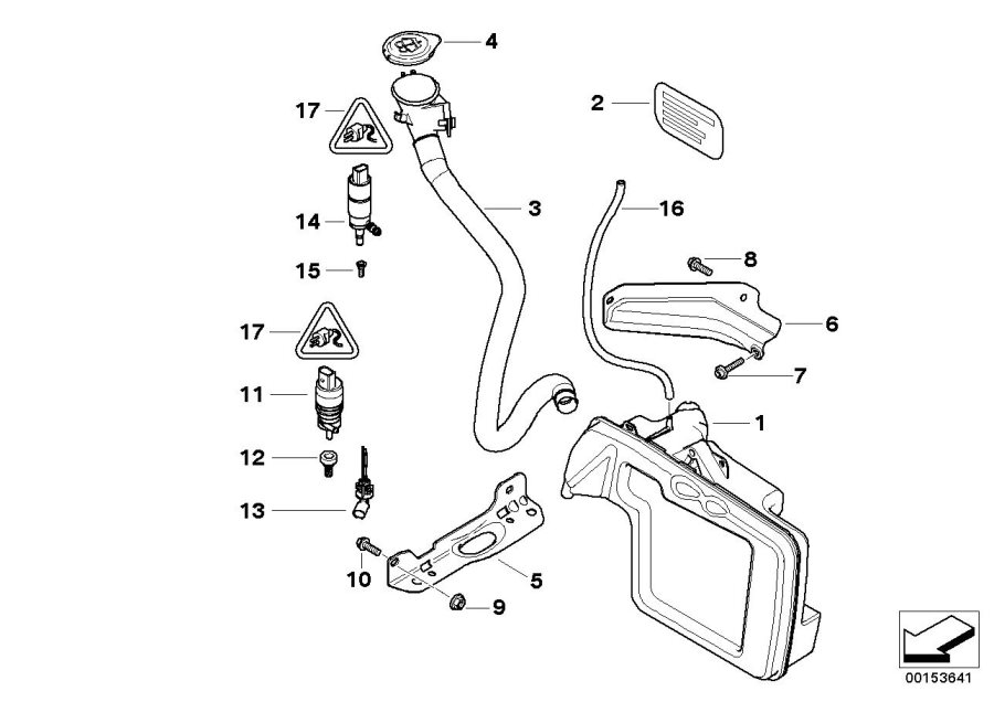 Diagram Reserv.,windshield/headlight washer syst for your 2021 BMW M3 Competition   