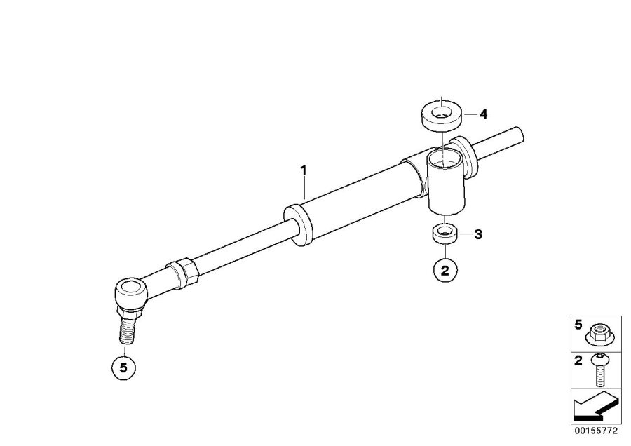 Diagram STEERING DAMPER for your 2012 BMW F800GS Adventure   