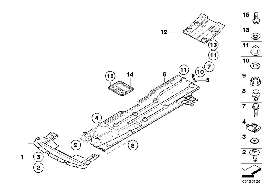 Diagram Underfloor coating for your MINI