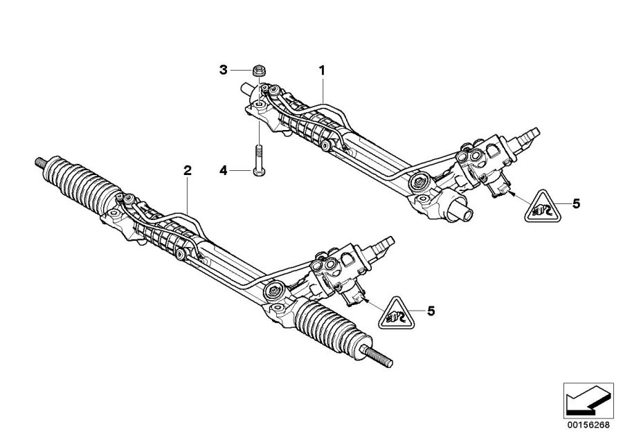 Diagram Hydro steering box for your BMW