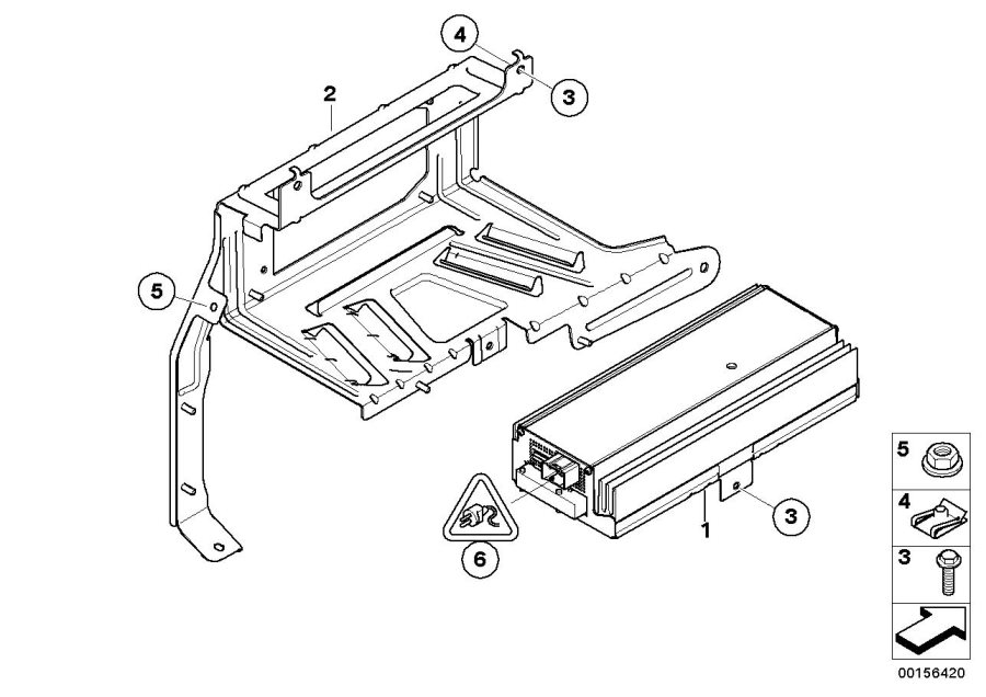 Diagram Amplifier/holder,HiFi Professional DSP for your BMW