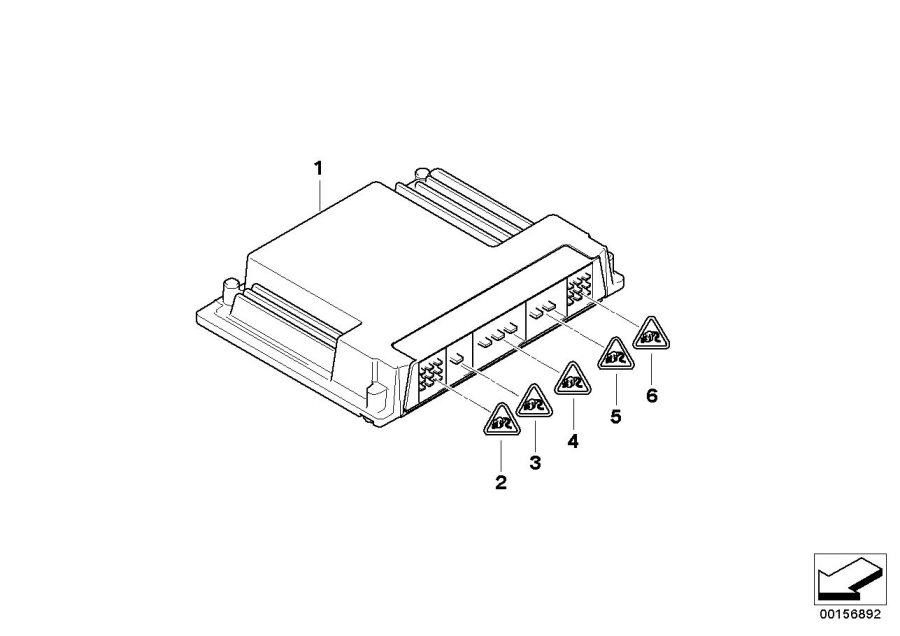 Diagram Basic control unit dme / EK928_7 for your 2023 BMW X3  30eX 