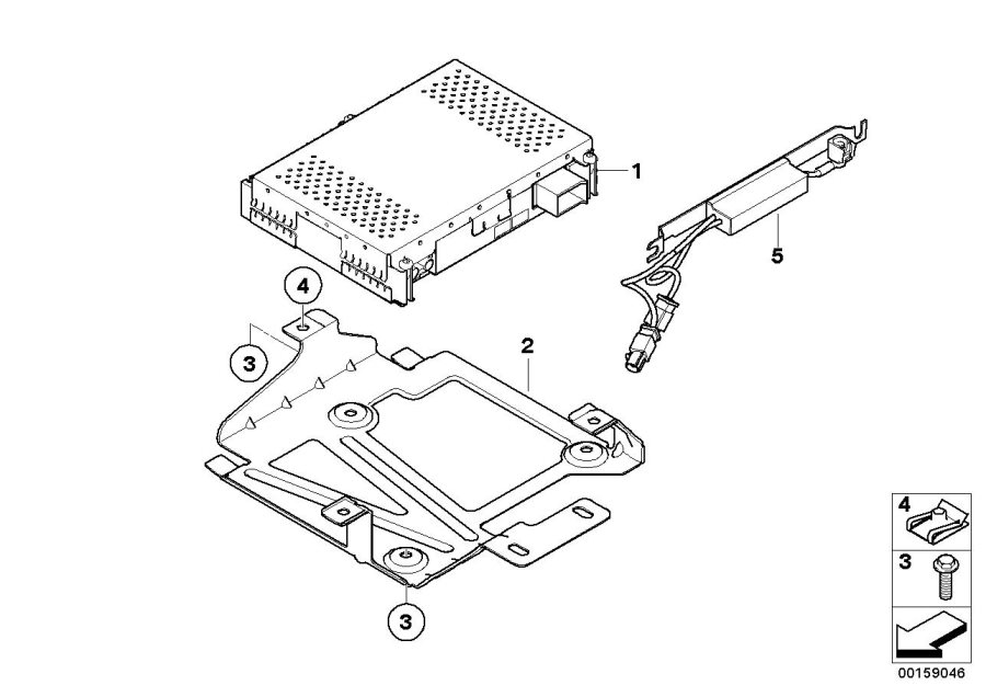 Diagram Iboc receiver MODULE/IBOC splitter for your 2017 BMW 650iX   