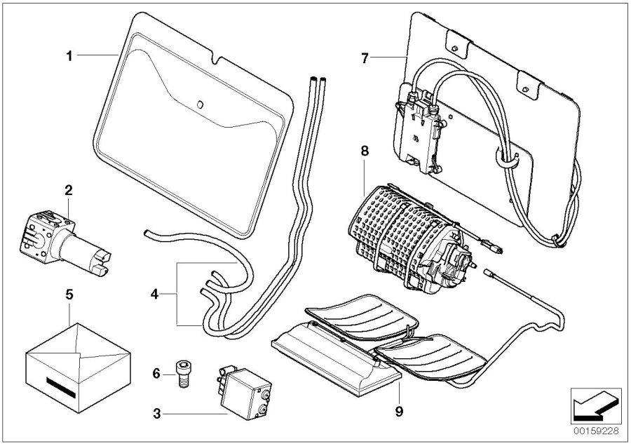 Diagram Seat, front, lumbar for your BMW